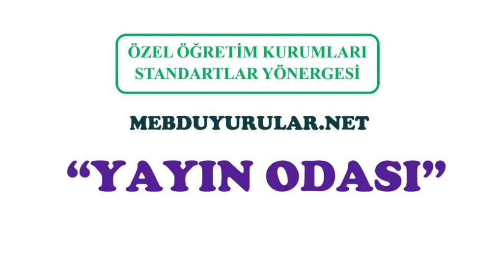 Çeşitli Kurslara, Uzaktan Öğretim Şartı: “Yayın Odası”