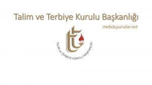 MEB, Haftalık Ders Programlarında değişiklik yaptı.