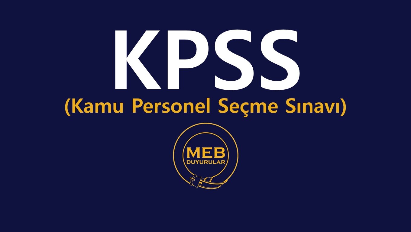 2022-KPSS Ön Lisans Başvuruları Uzatıldı