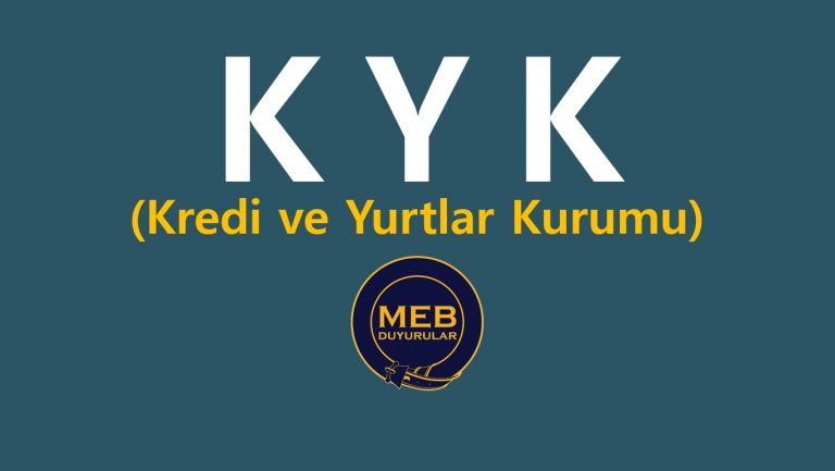 MEB ile KYK Arasında Protokol İmzalandı